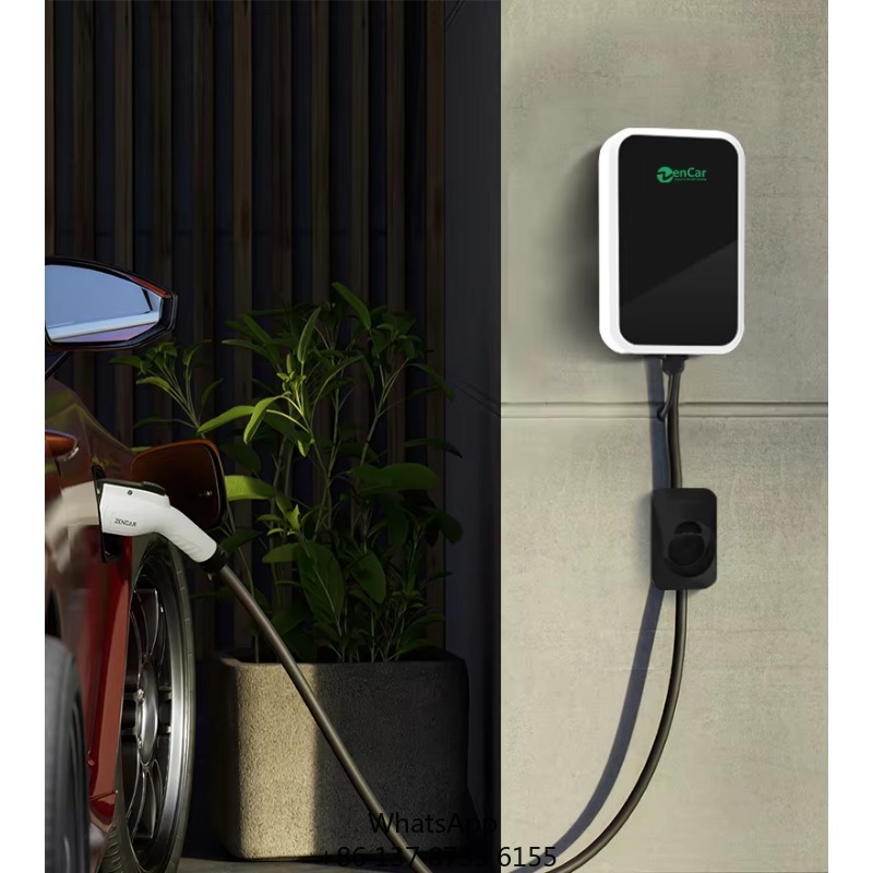สถานีชาร์จรถยนต์ไฟฟ้า AC 7kW 1 - 22Kw Wallbox Type 2 Ocpp Rfid บทวิจารณ์และราคา