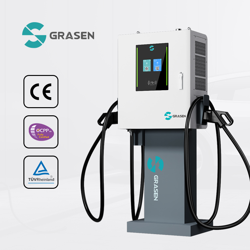 สถานีชาร์จรถยนต์ไฟฟ้าแบบติดผนั - Dc Fast Charger 30Kw Wallbox Commercial บทวิจารณ์และราคา