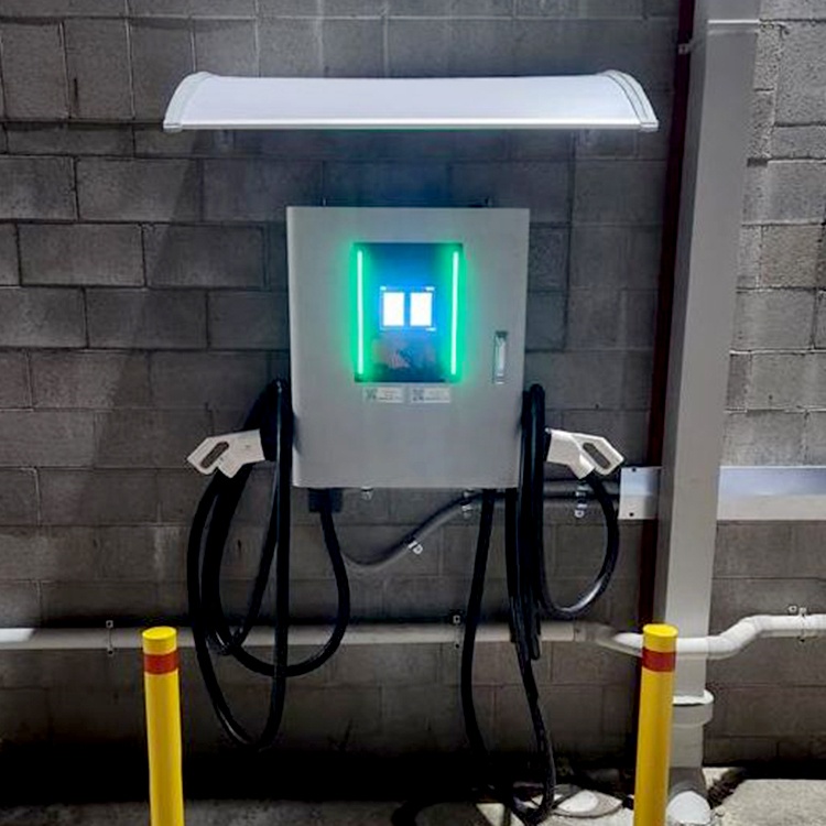 สถานีชาร์จรถยนต์ไฟฟ้าแบบติดผนั - Dc Fast Charger 30Kw Wallbox Commercial บทวิจารณ์และราคา